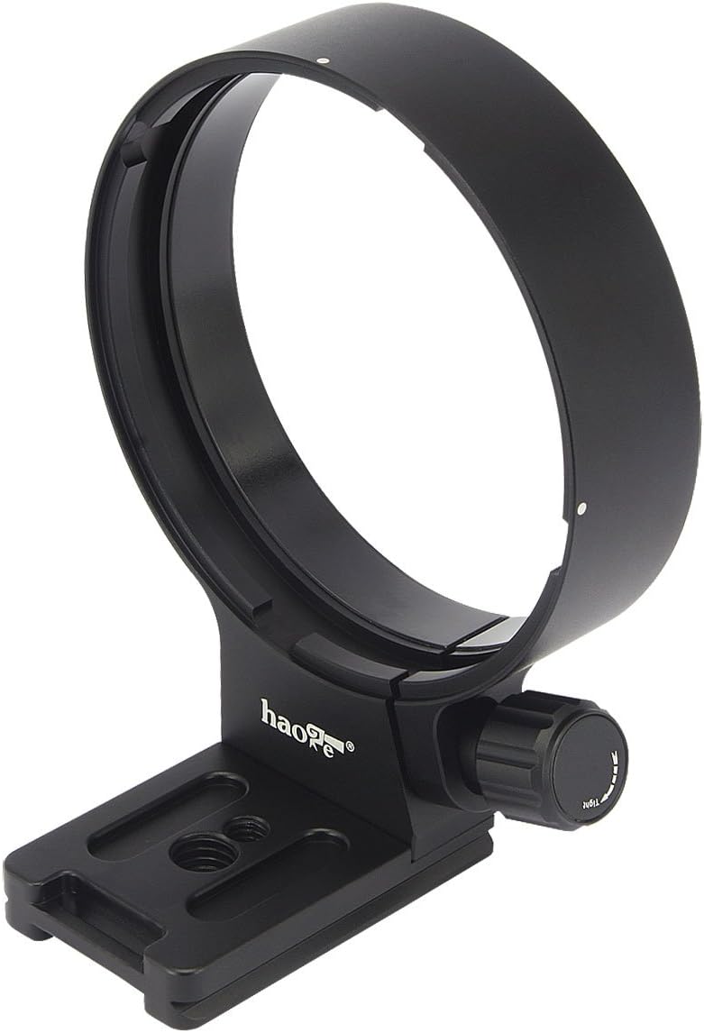 Haoge حلقة استبدال قاعدة العدسة LMR-N84G لحامل الحامل ثلاثي القوائم لعدسة نيكون AF-S AFS NIKKOR 80-400mm f/4.5-5.6G ED VR مع لوحة إطلاق سريعة من نوع أركا مدمجة - Image 3