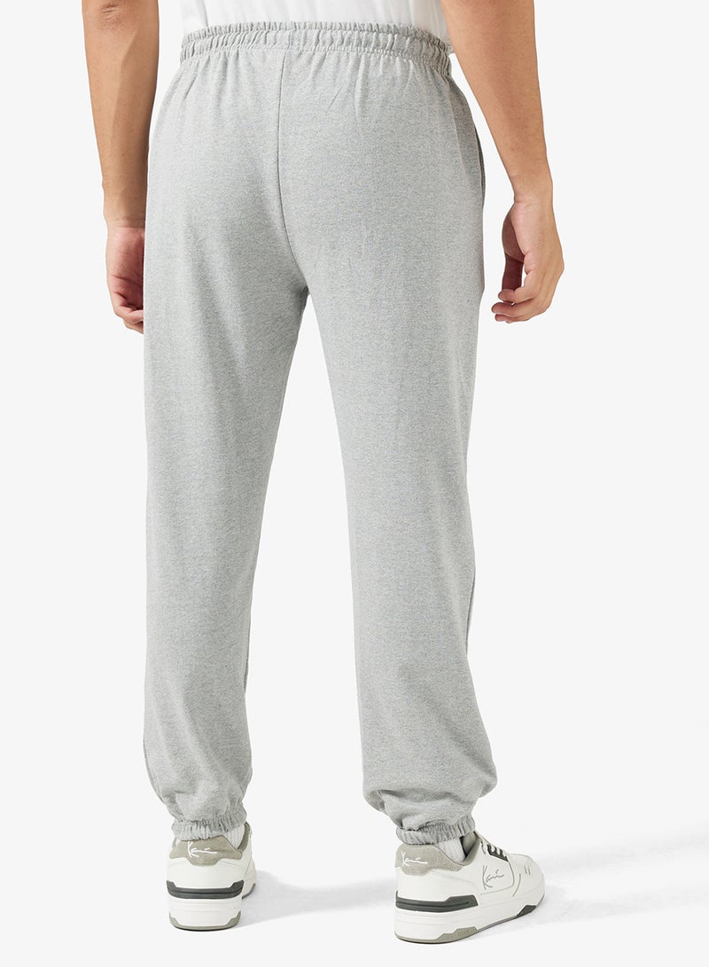 Seventy Five Basics Text Print Elastic Hem Joggers - Image 3