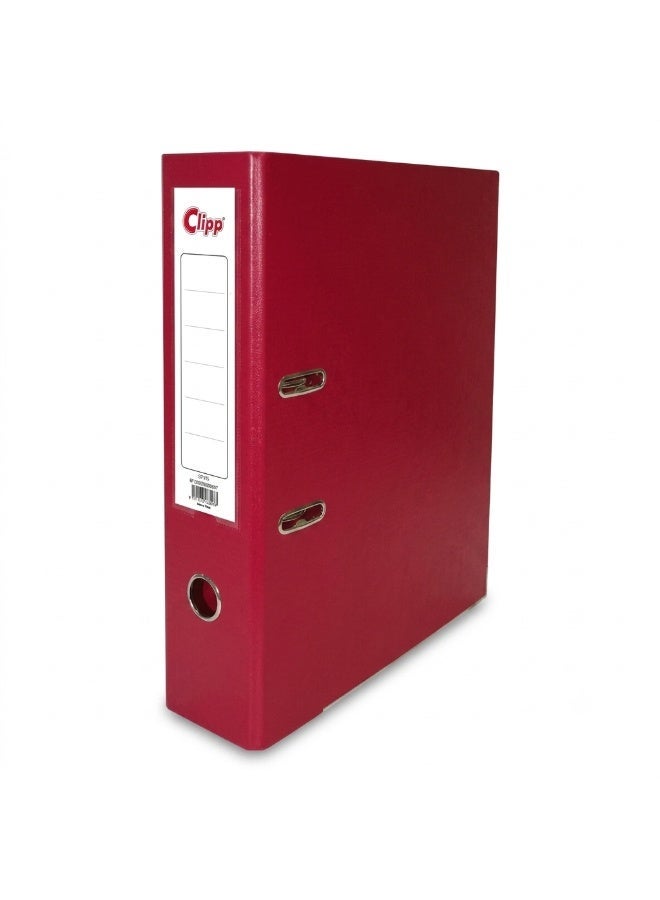 كليب 5 Pcs Clipp A4 Box File Organizer | Red - Image 2