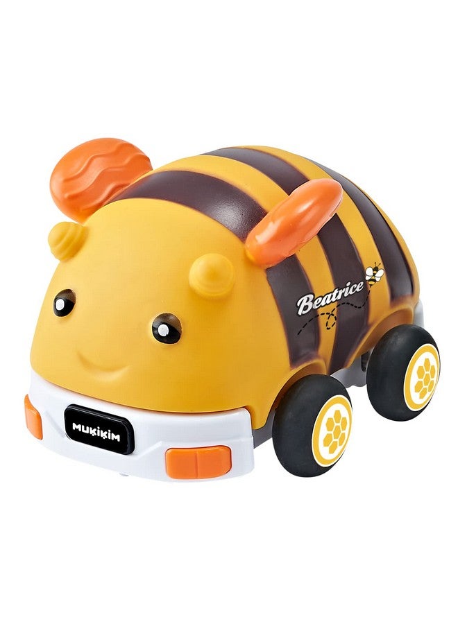 MUKIKIM My Little Rides - Beatrice The Bee. Your Child's First Remote Control Car. Safe & Durable for Ages 2+ Toddlers/Young Kids. Cartoon RC Car with Soft Shell & Crash-Resistant Design - Image 2