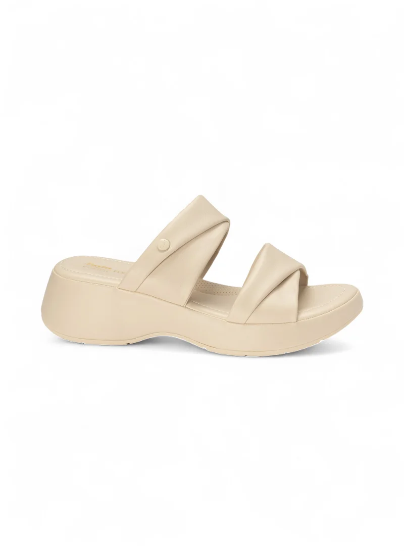 باتا صندل كومفيت بكعب عريض