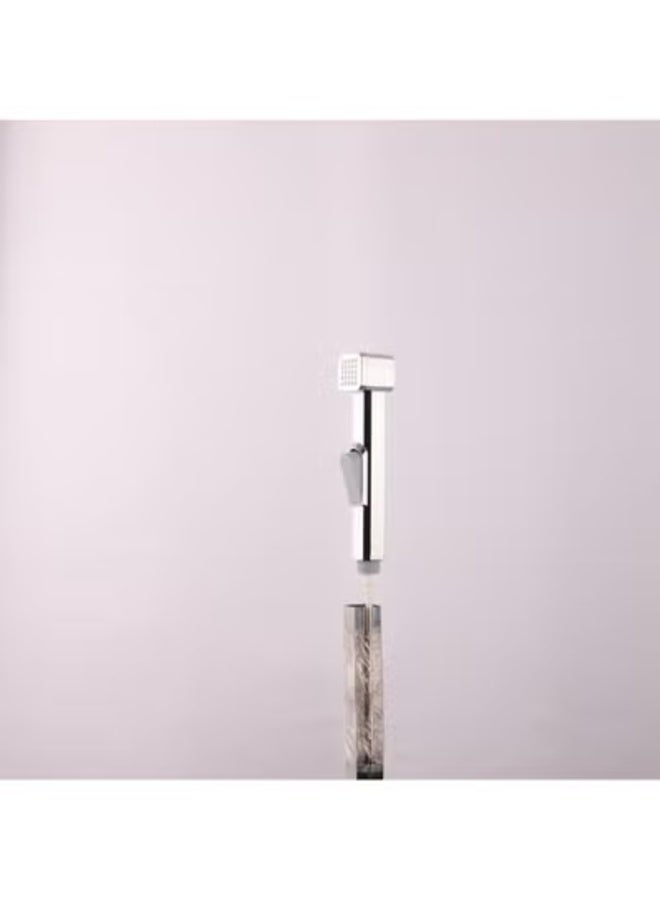 Milano Luxe Squant Shattaf Chrome Handheld Bidet Spray - Image 1