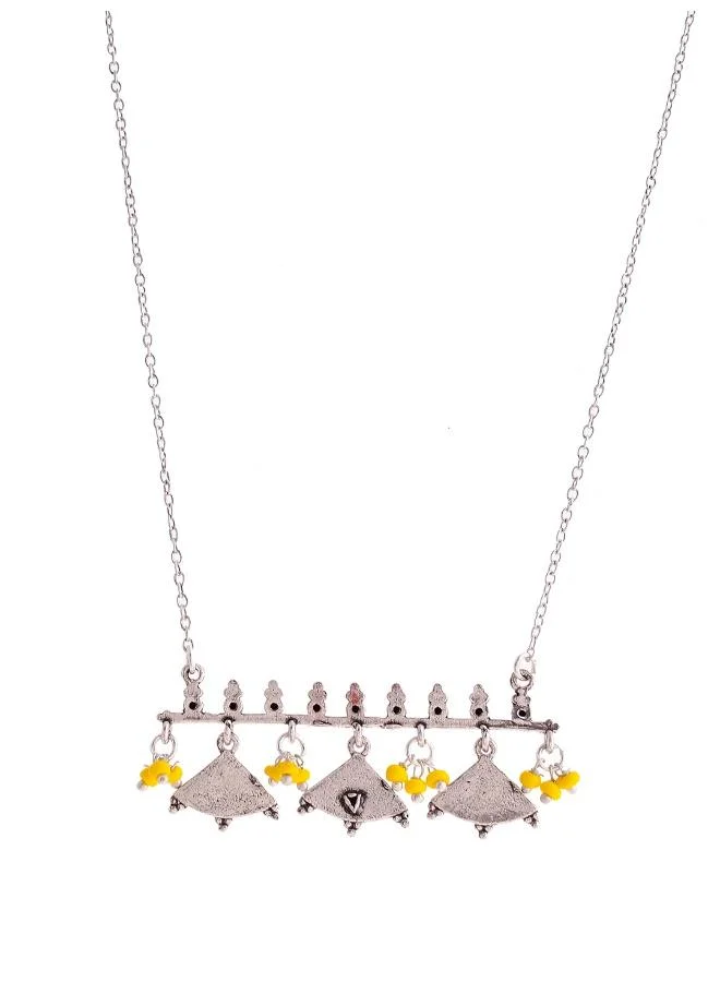 فويلا Bagh E Fiza Lightly Embellished Brass Pendant