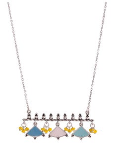 VOYLLA Bagh E Fiza Lightly Embellished Brass Pendant  - Image 3