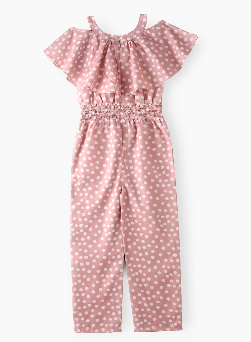 Jelliene Tween Trendsetter: Printed Jumpsuit Effortless Style & Summer Fun