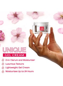Hada Labo Tokyo Hada Labo Tokyo Plumping Gel Cream, Facial Moisturizer, Clinically Proven to Provide 24-Hour Moisture in One Use, Super HyaluronicAcid, Ceramides, Collagen, No Parabens, Dyes or Fragrance, 1.76 oz  - Image 2