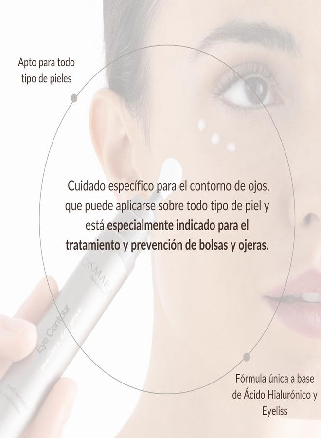 Casmara, Eye Contour for Bags and Dark | Circles Hydrating Under Eye Cream for Dark Circles, Puffiness & Fine Lines All Skin Types 15ml - Image 2