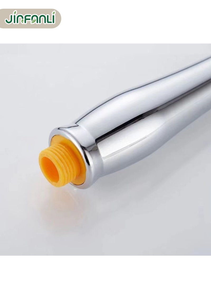 جين فان ل أنا مجموعة رأس دش مطري مربع الشكل، أنبوب تمديد، كروم، للحمام - 9 بوصات - Image 4