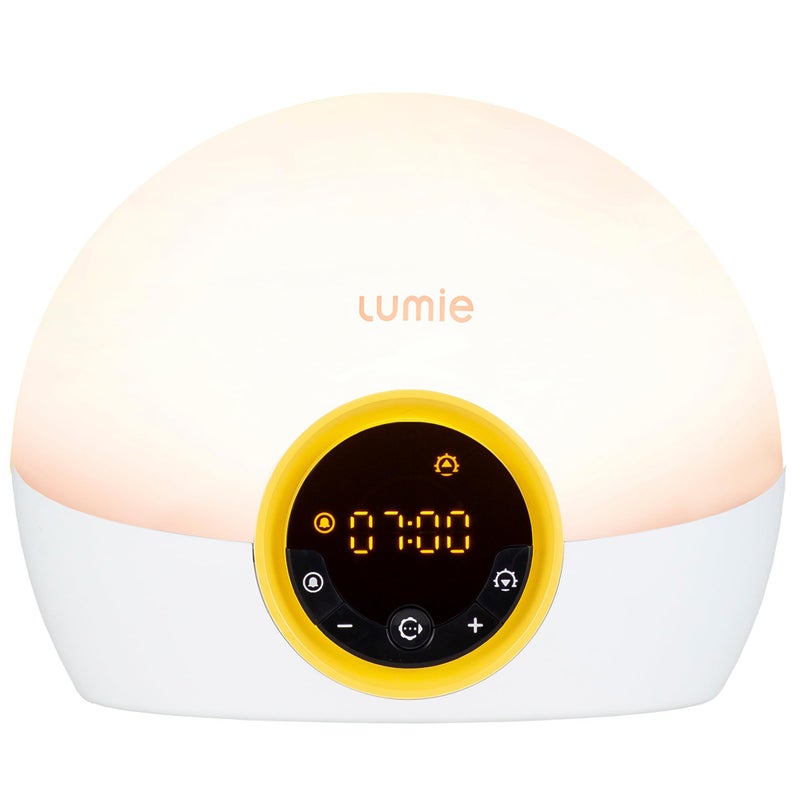 Lumie لومى بوديكلوك رايز 100 - ساعة منبه ضوء الاستيقاظ مع شروق وغروب الشمس، متعددة الألوان - Image 1
