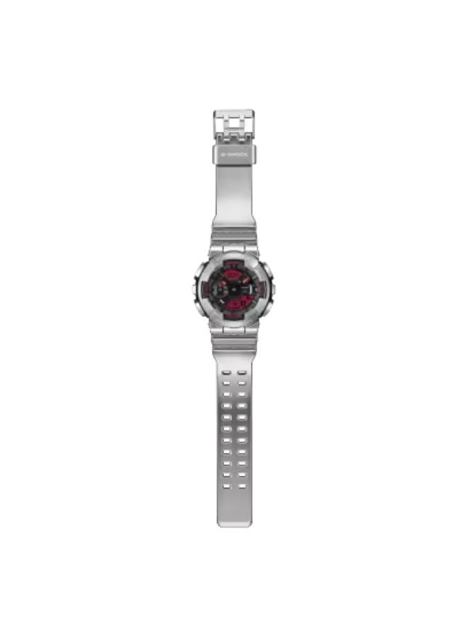 G-SHOCK Analog-Digital Men’s Watch GM-110YRA-8A, 51.9 mm Grey IP Stainless Steel Bezel & Strap, Shock-Resistant, Magnetic Resistant, 200 m WR - Image 3