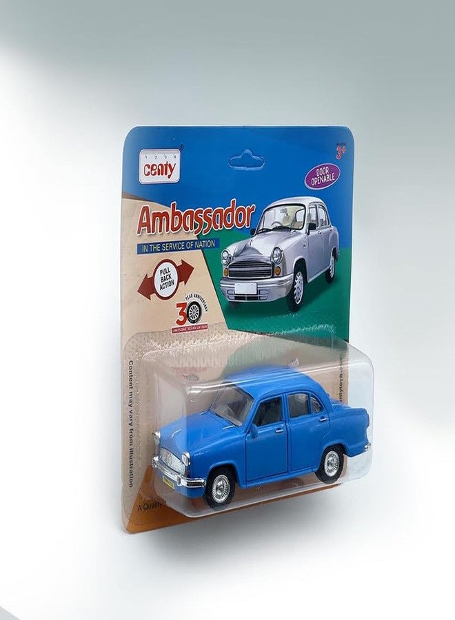 Centy Made of Plastic Ambassador Car Blue Toys for Kids (Blue) - Image 4