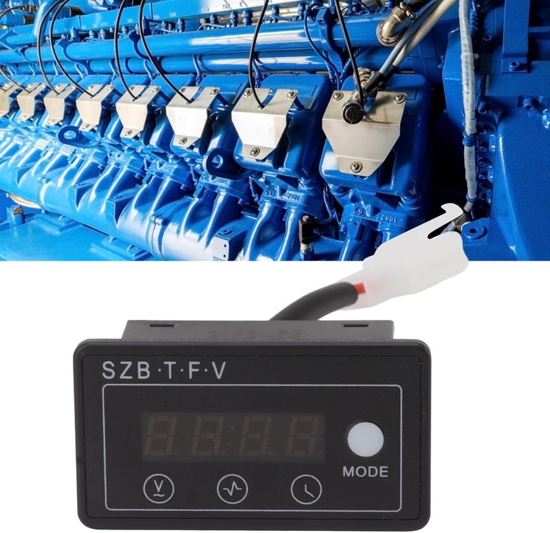 Tyenaza Digital Voltage Meter, 90‑250V Generator Digital Display Meter Accurate Quick Response Engine Voltage Meter - Image 3