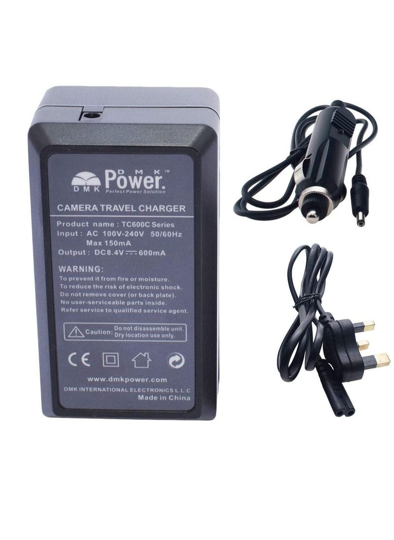 DMK Power - DMK Power SLB-07A Battery Charger TC600C For Samsung ST500/ST550/ST600 - Image 1