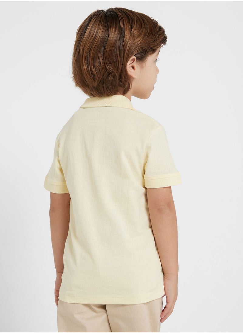 Jack & Jones Junior - Youth Logo Polo - Image 1