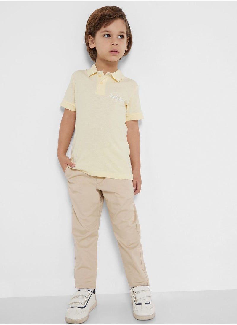 Jack & Jones Junior - Youth Logo Polo - Image 1