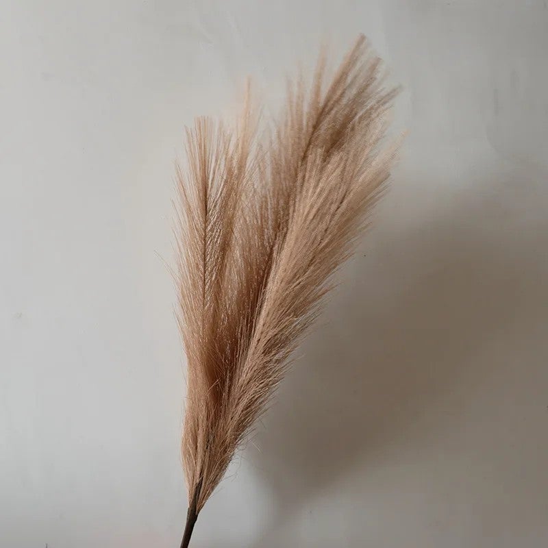 Bluejw G125 New Year Wedding Pink Pampas Grass - Colorful Firework Dried Plants Decor, Auditorium Flower Arrangement, Artificial Feather Plumes - Image 1