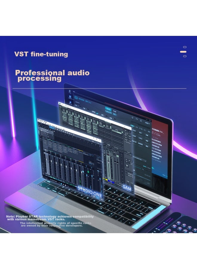 Seeknature Senran Star Sound Card Kit For Mobile Phone Computer, Desktop, Douyin, Kuaishou, Universal For Streamers, Singing, Quanmin K Song, Recording Equipment Complete Set With Condenser Microphone - Image 5