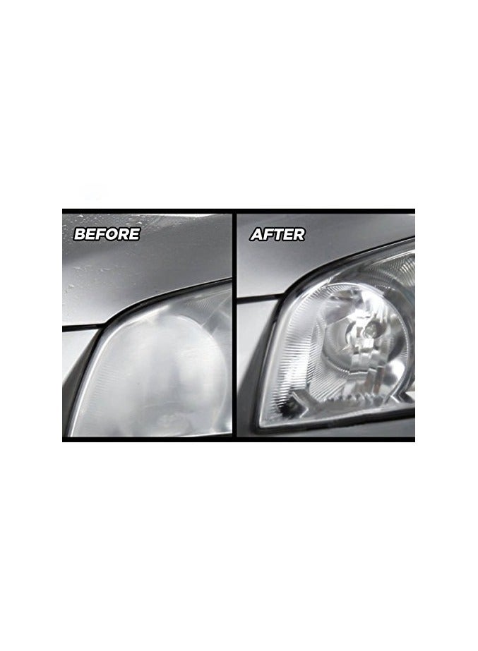 Visbella Visbella DIY Headlight Restoration Kit | Headlight Renewal with Protectant | Fix, Remove, Buff, and Polish Cloudy Headlights, Taillights, Fog Lights, and Directional Lights  - Image 4