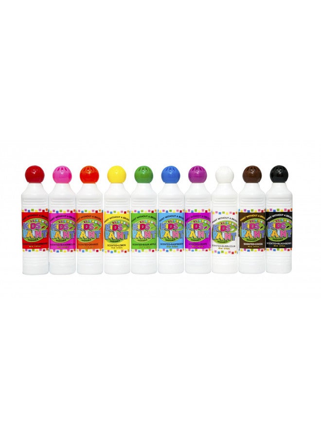Crafty Dab Kids Paints - Set of 10 - Assorted Colors - Scented - Image 1