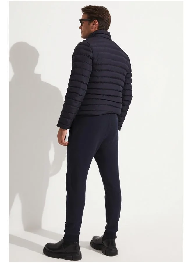 JUNE June Men Shirred Sweatpant Navy