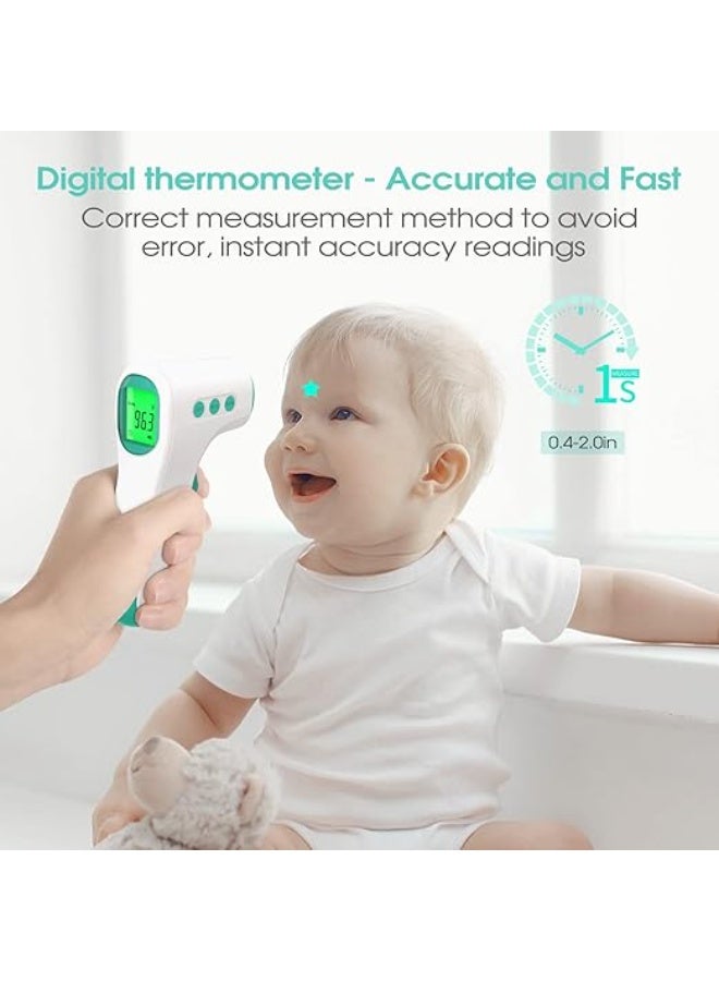 No Touch Forehead Thermometer – 2-in-1 Body & Surface Infrared Digital Thermometer with Fever Alert, Instant Accurate Readings - Image 5