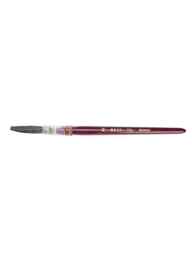 Mack Brush Andrew Mack Brown Kazan Squirrel Hair Lettering Quill Series 179L Size 10 - Image 1