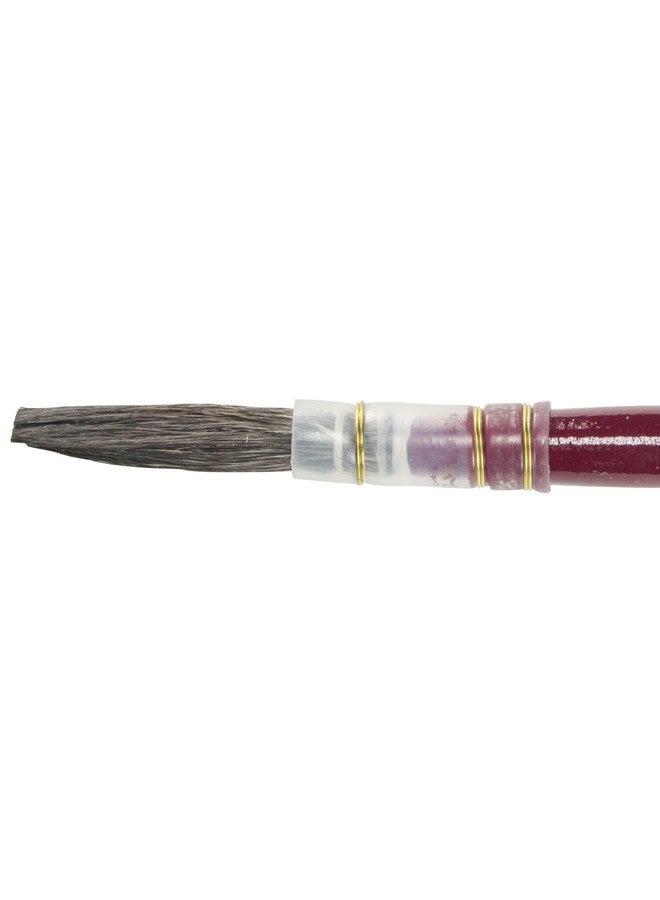Mack Brush Andrew Mack Brown Kazan Squirrel Hair Lettering Quill Series 179L Size 10 - Image 2