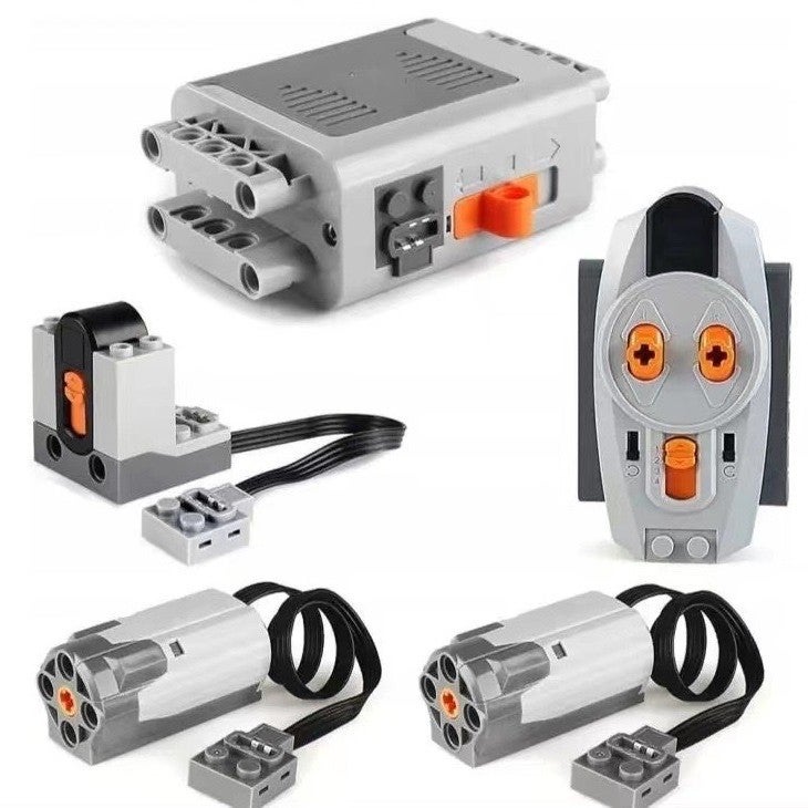 Building Block Motor Power Set Motor Remote Control Receiver Lithium Battery Box Matching Set No. 1-47 - Image 2