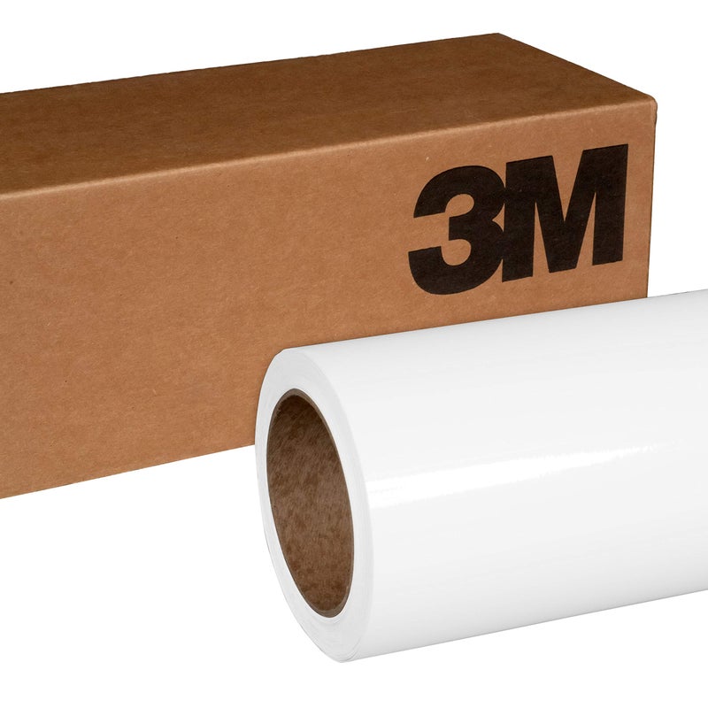 3M 2080 G10 Gloss White 5ft x 3ft 15 Sqft Car Wrap Vinyl Film