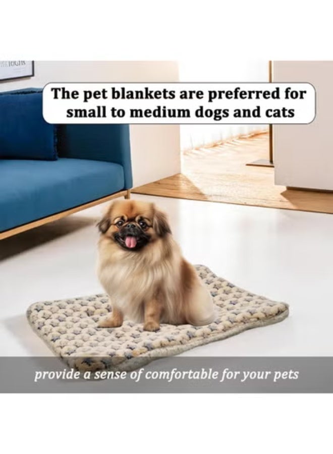 NNC PETS Fleece Pet Blanket with Double-sided plush, Breathable, Washable, and Lightweight, Pet Blanket with Cute star pattern, Comfortable, Washable, Soft fluffy, Suitable for small pets, 50 cm (Yellow) - Image 5