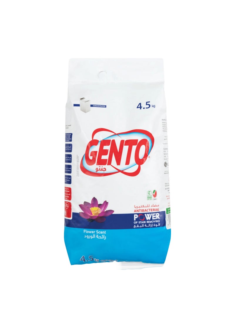 GENTO Powder Detergent Flower High Foam 4.5kg