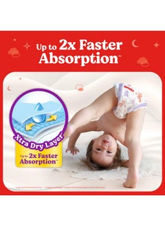 Dry Tape | Adjustable Tape Style Unisex Diapers New Born - S Size, 72 Count | Up To 2X Faster Absorption, Up To 12 Hours Overnight Absorption, Ideal For 0-7 Kgs - pzsku/ZF8902C16A2C2987F63F0Z/45/_/1727694955/e75a50ca-8e06-4b72-820a-1e105627108f