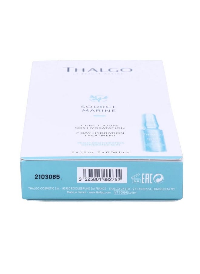 Thalgo THALGO Source Marine - Hydrating 7-Day Treatment, Absolute Hydra-Marine Concentrate SOS Course with Hyaluronic Acid, 7x1.2ml  - Image 5