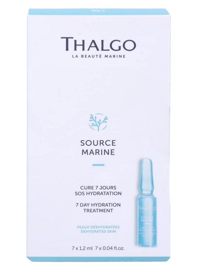 Thalgo THALGO Source Marine - Hydrating 7-Day Treatment, Absolute Hydra-Marine Concentrate SOS Course with Hyaluronic Acid, 7x1.2ml  - Image 3