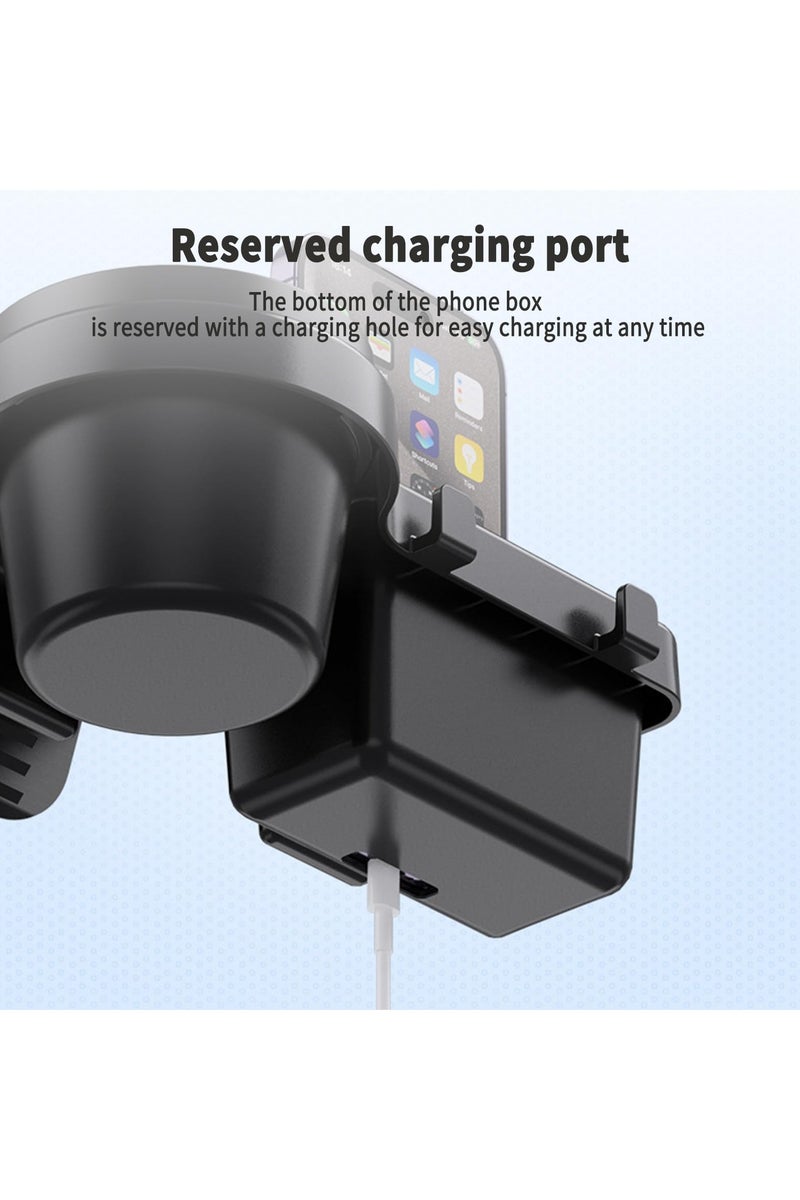 Car Window Multifunctional Storage Organizer - Car Door Cup Holder, Cell Phone Storage Box, Water Cup Holder, for Storing Small Items Such as Earphones, Keys, Bottles - Image 3