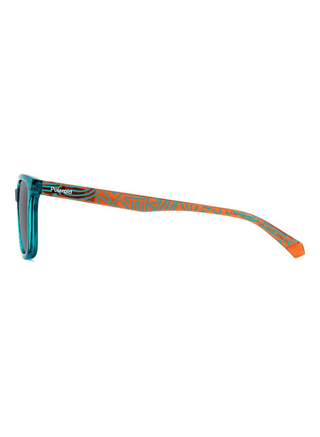 POLAROID KIDS PLD 8063/S Sunglasses Blue Rectangular - Image 5