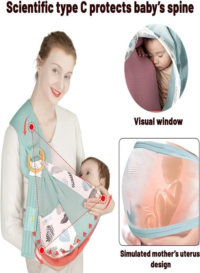 KEYOZA حاملة أطفال مريحة من القطن من KEYOZA، غطاء للرضاعة الطبيعية وعربة الأطفال قابل للتعديل للأطفال حديثي الولادة حتى وزن 15 كجم - حاملة/حمالة خاصة للأطفال الخدج (قطن متعدد الألوان) - Image 5