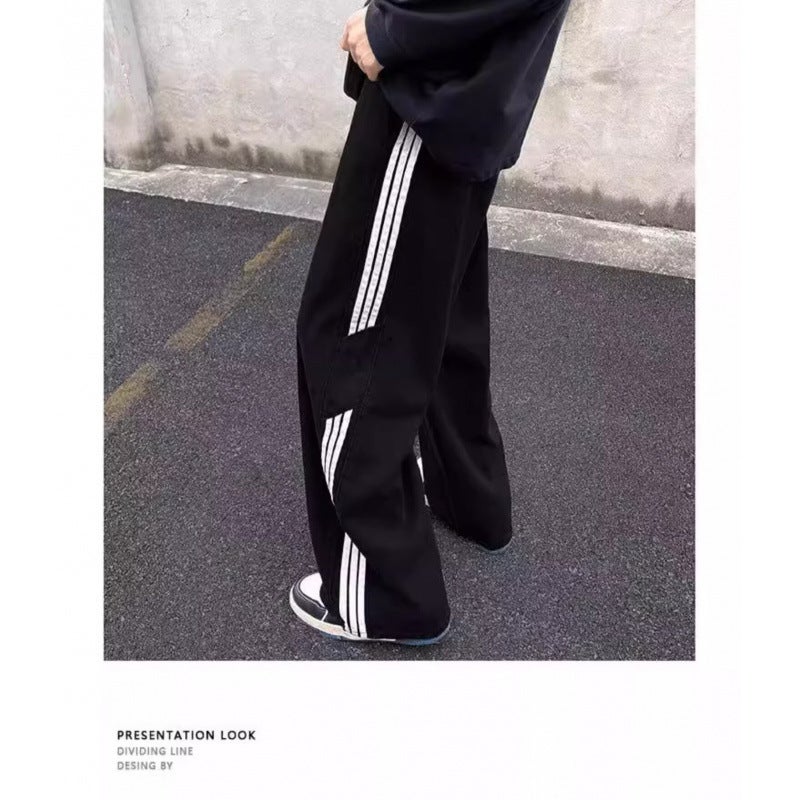 Unisex Classic Denim Jeans Loose Fit Daily Outdoor Wear - Image 3