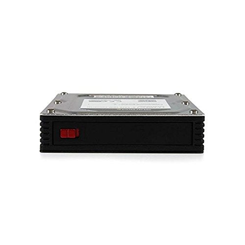 StarTech.com 2.5" to 3.5" SATA HDD/SSD Adapter Enclosure - External Hard Drive Converter with HDD/SSD Height up to 12.5mm (25SAT35HDD), Gray - Image 3