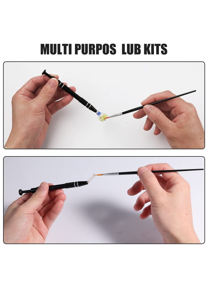 Generic - Mechanical Keyboard Switch Puller Set with Keycap Remover, Switch Clamp, Lube Pen, and Storage Bag - Essential Cleaning Tool for Gamers and Typists - Image 1