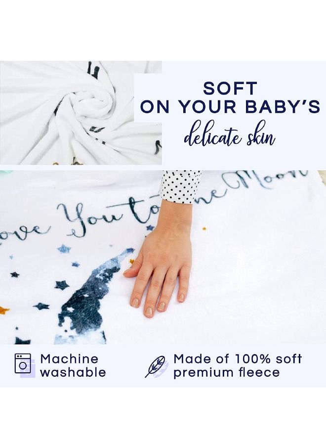 بطانية مايلستون الشهرية للأطفال ، بطانية كبيرة من الفلانيل مع دعامات للصور ، للفتيات والفتيان حديثي الولادة التصوير الفوتوغرافي 75 * 100 سم - Image 2