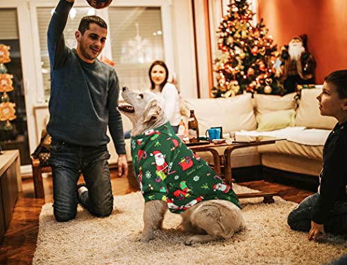 AFYHH 2Packs Large-Dog Christmas Clothes-Sweater - Costumes Winter Warm Xmas Puppy Holiday for Dog Cold Weather Outfit Apparel for Medium Large Dogs (S(Chest:19.6'',Back:15.7'')) - Image 5
