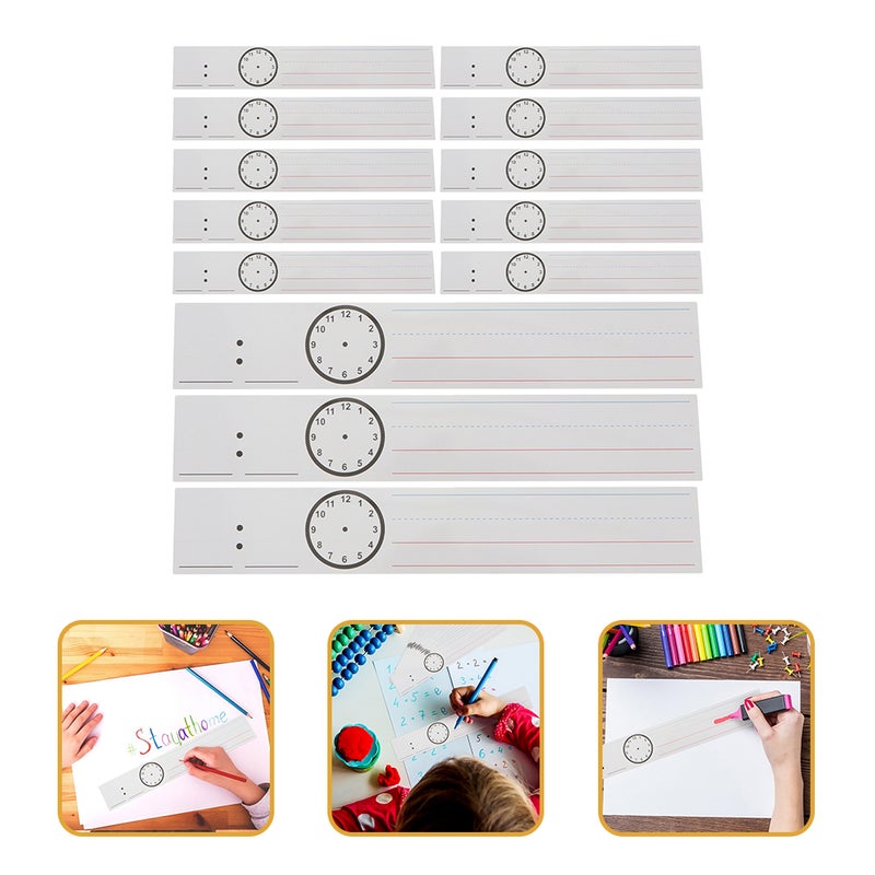 4 Sets of Sentence Strips Word Strips Learning Sentence Strips Kids Erasable Sentence Strips - Image 2