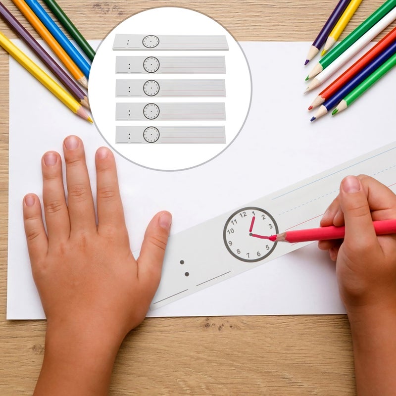 4 Sets of Sentence Strips Word Strips Learning Sentence Strips Kids Erasable Sentence Strips - Image 3