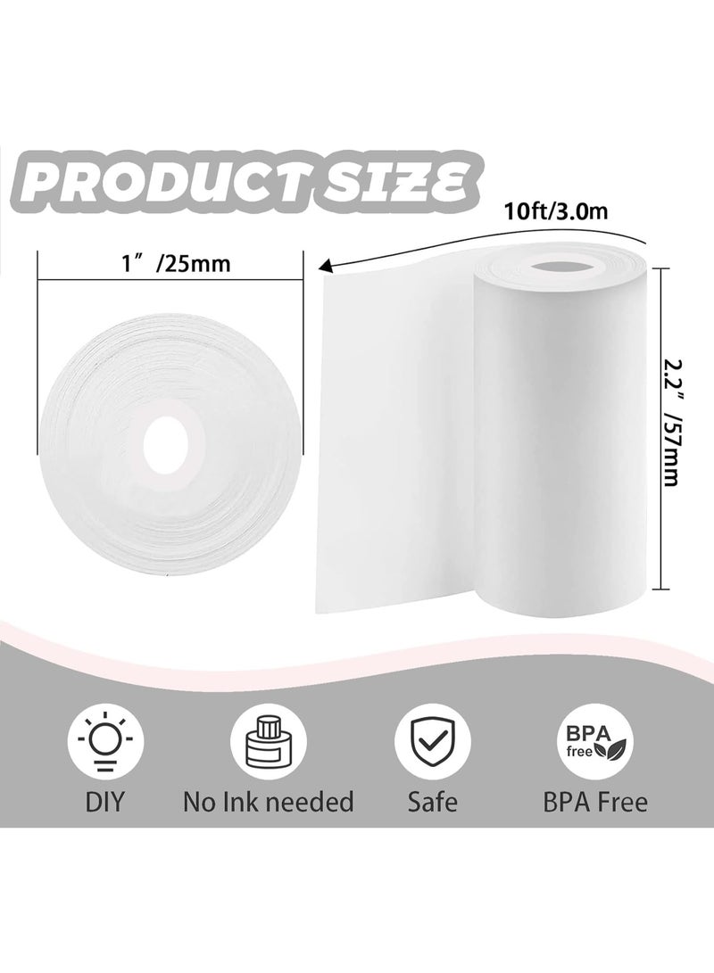 Instant Camera Paper Rolls Refill, High Quality Thermal Printing Paper for Mini and Kids Instant Cameras, Pack of 5 - Image 4