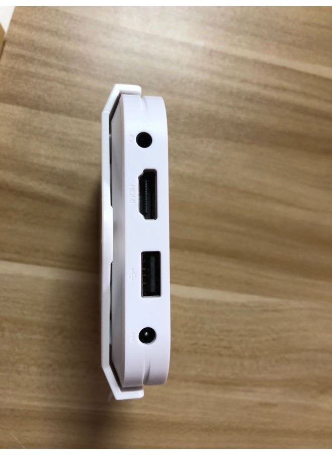 Generic - Multi-Functional Heat Dissipation Bracket Base For Mi Box 4 4C No Drilling Wall Mount Compatible With Previous Generations-Color:White - Image 1