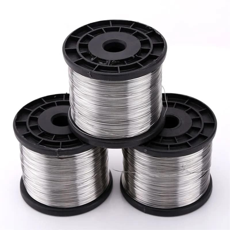 Fencing Wire for Boundary, Clutch Wire for Fencing Mild Steel Wire for Boundary, Use Agriculture, Garden, Farmhouse, Industrial and Factory (Wire (5Kg)(500 Meter))