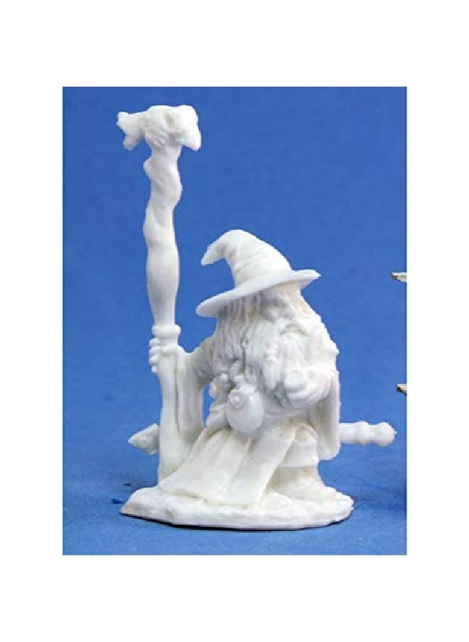 Reaper - Miniatures Kael Stonekindle Dwarf Wizard ;77075 Bones Unpainted Figure - Image 1