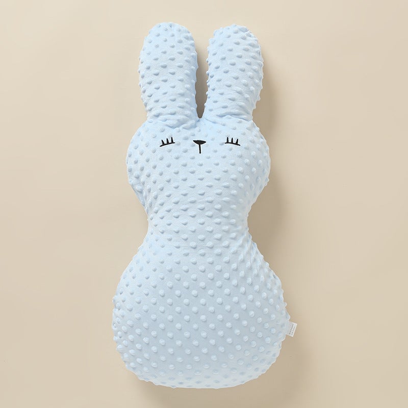 Newborn Baby Pillow Anti-Scare Security Backrest Pea Velvet Side Sleep Block Backrest Baby Sleeping Artifact - Image 4