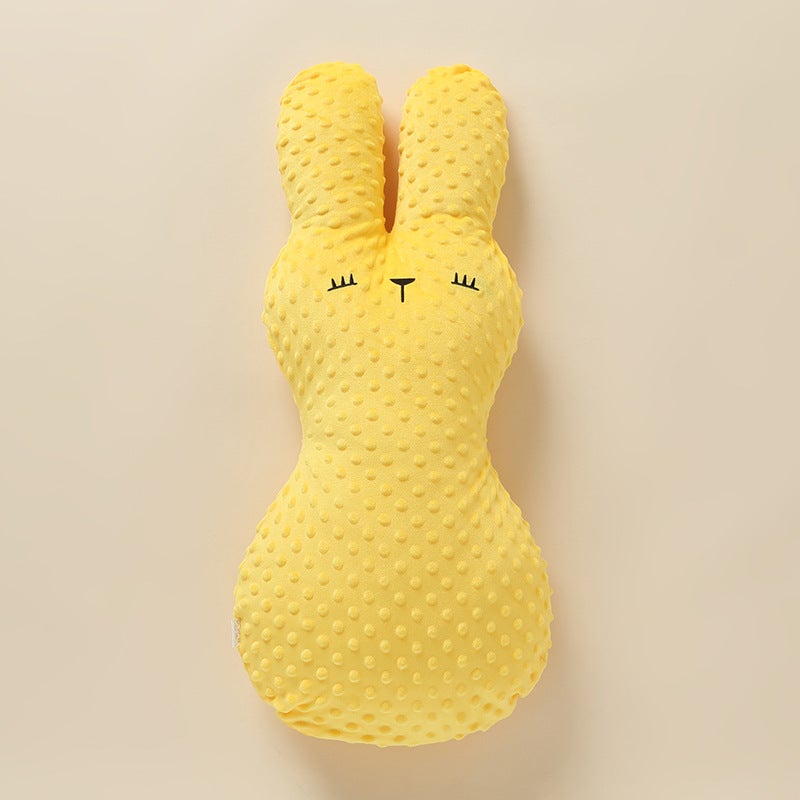 Newborn Baby Pillow Anti-Scare Security Backrest Pea Velvet Side Sleep Block Backrest Baby Sleeping Artifact - Image 5